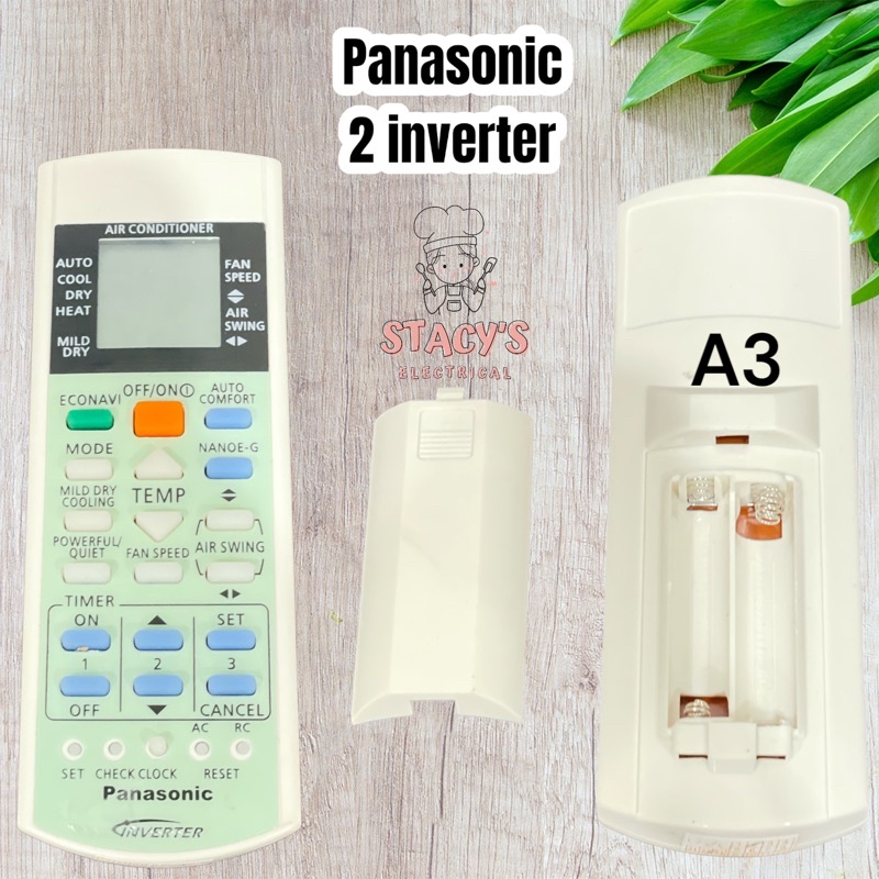 REMOTE AC PANASONIC 2 INVERTER