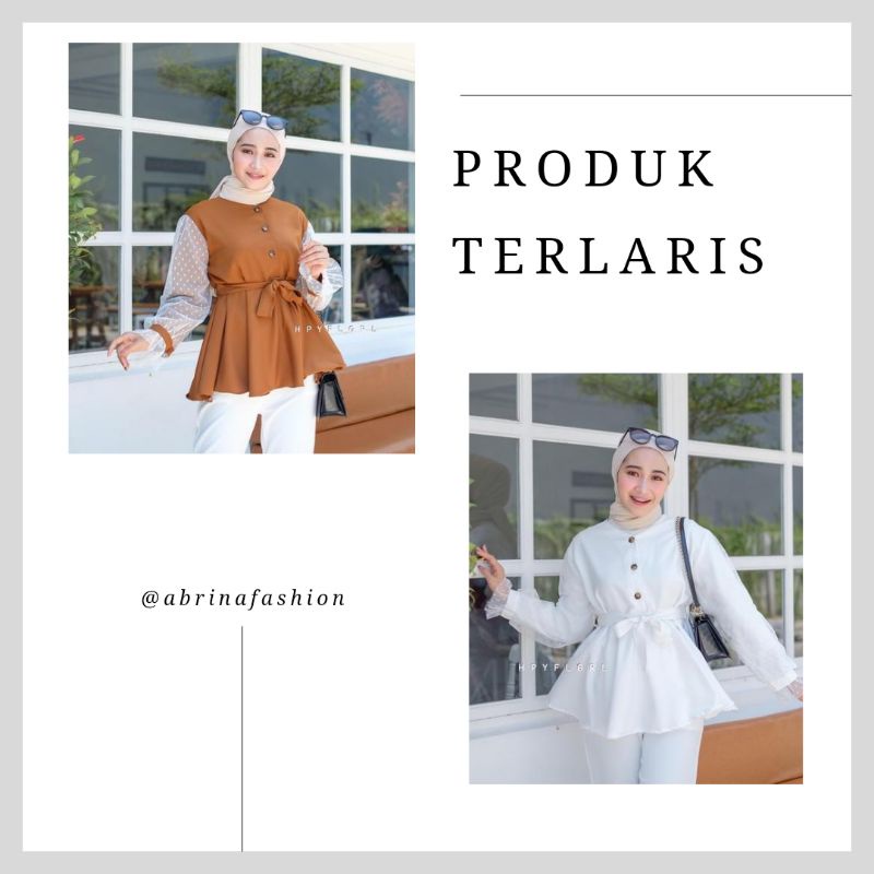 Safira Blouse Kekinian Terbaru 2023 Viral Tiktok | Atasan Wanita Terbaru 2023 | Baju Atasan Wanita T