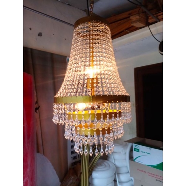 lampu kristal akrilik