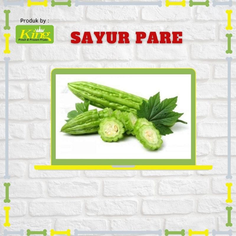 

Pare segar 500gr, sayur pare fresh, sayur pare