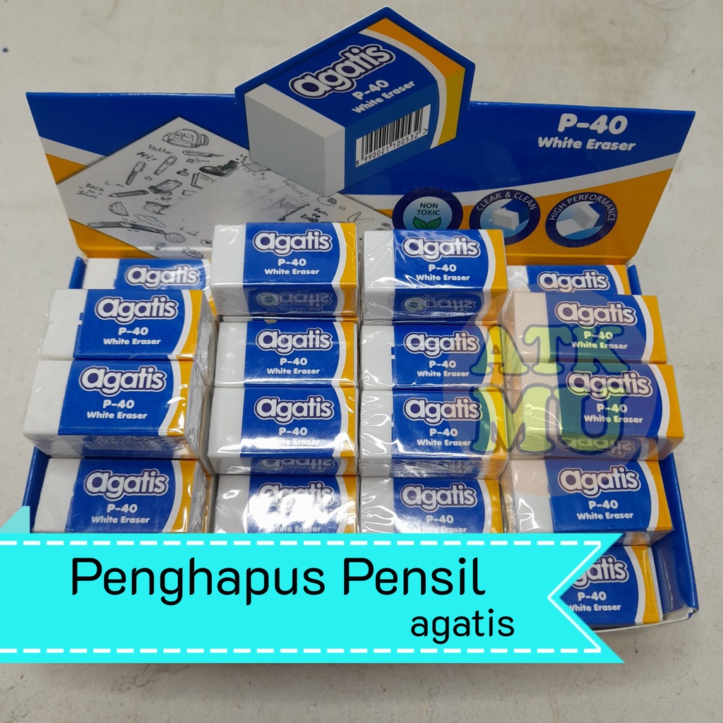 

Penghapus Pensil Putih Agatis P-40