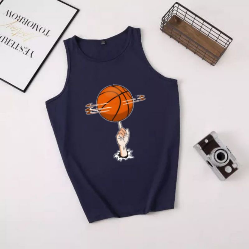 Singlet Anak Laki Laki Perempuan Untuk Anak Usia 2 sampai 10 Tahun Unisex Basket Freestyle Kaos Anak Tanktop Anak Baju Anak laki