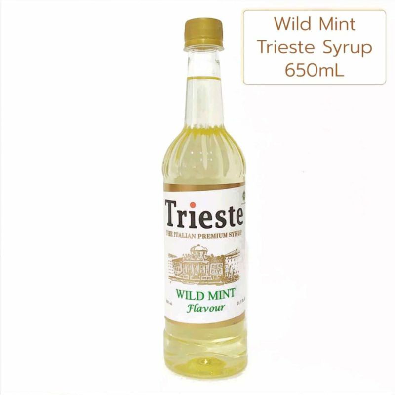 

sirup trieste wild mint 650ml