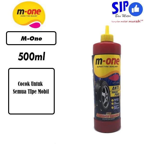 Cairan Anti Ban Bocor Mobil M-ONE 500 ml - Anti ranjau dan paku