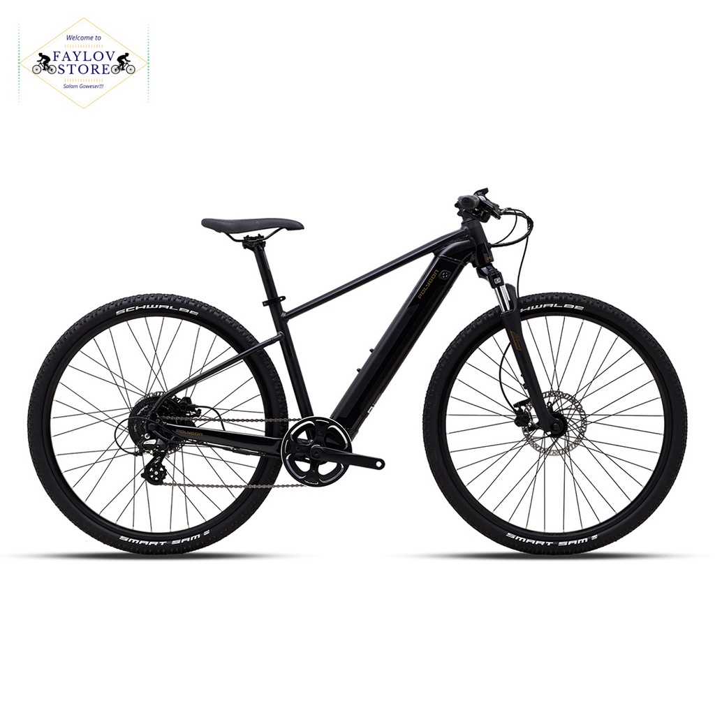 SEPEDA GUNUNG MTB POLYGON KALOSI MILES BLACK S