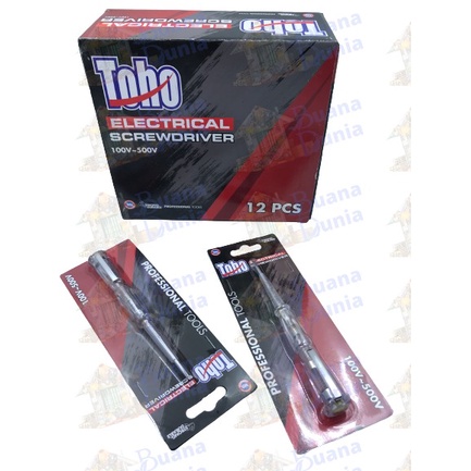 Obeng Tespen TOHO 110-500V | Testpen Listrik | Obeng Magnet