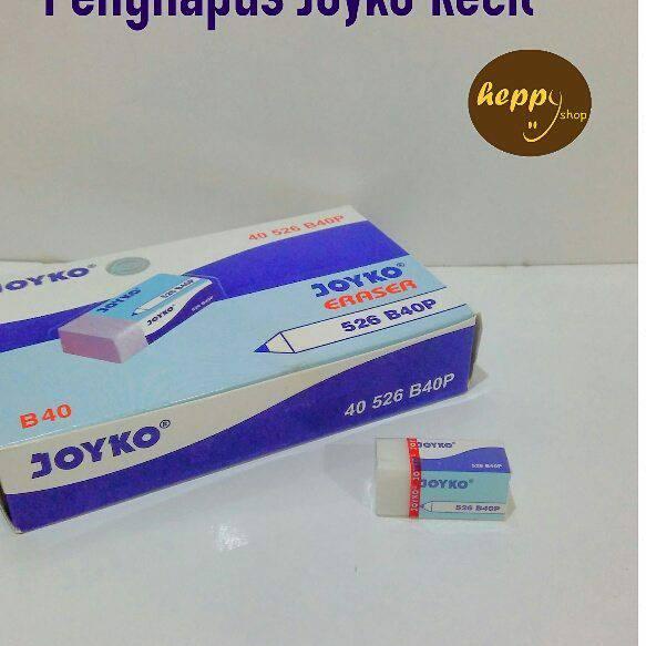 

[KODE PRODUK N7V7G6976] (10)pcs Penghapus Joyko Kecil Hitam dan Putih