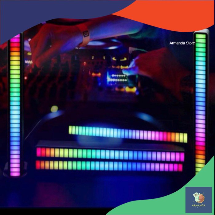 Lampu Led RGB Bar Spectrum Audio Indicator