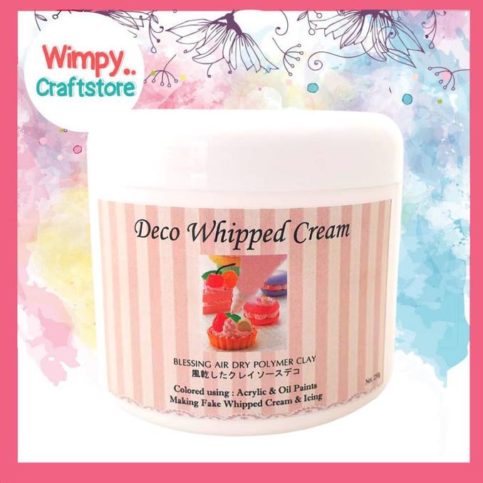 Fake Whipped Cream JAPAN Decoden Whipped Cream Silicone Gel deco case