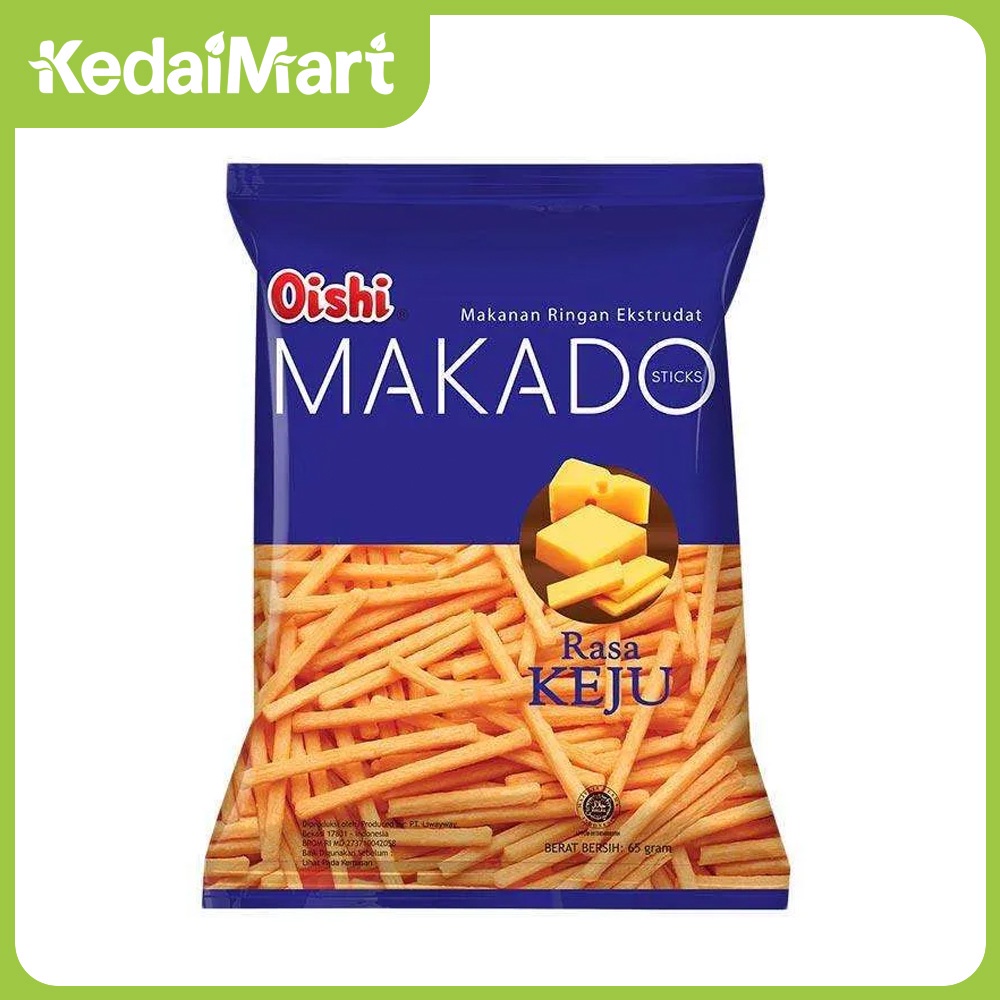 

Oishi Makado Keju 65 Gram