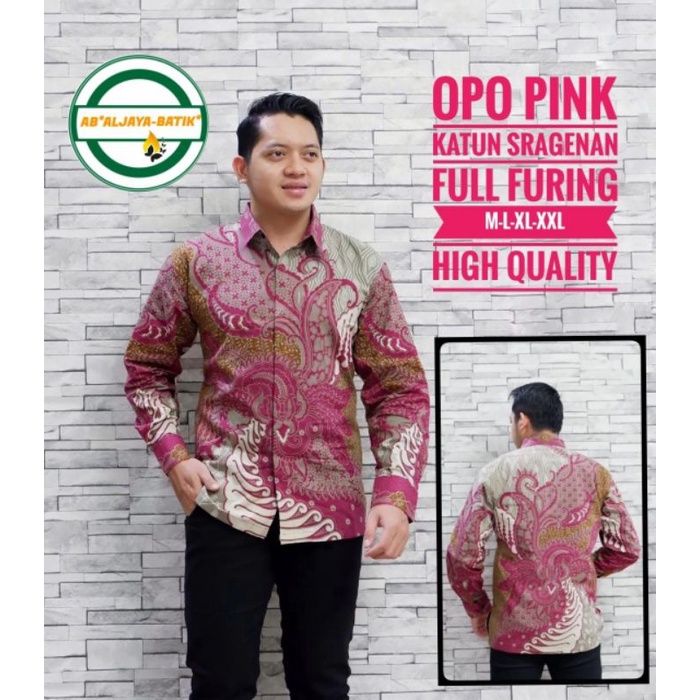 KEMEJA BATIK LENGAN PANJANG ALJAYA