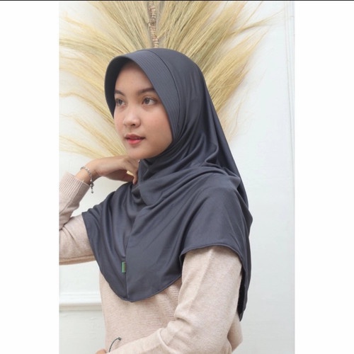 BERGO HAMIDAH MENUTUP DADA / DAILY HIJAB PET ANTEM JERSEY PREMIUM 100% ORIGINAL