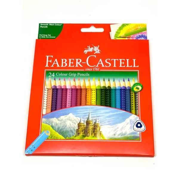 

Gramedia Surabaya - Faber Castell Colour Grip pencils 24 116253