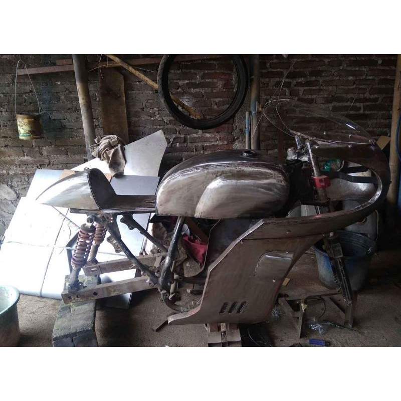 fairing depan full cafe racer caferacer custom