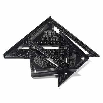 

Matr Vktech Penggaris Siku Mistar Triangle Ruler Aluminium 7 Inch - A10D01