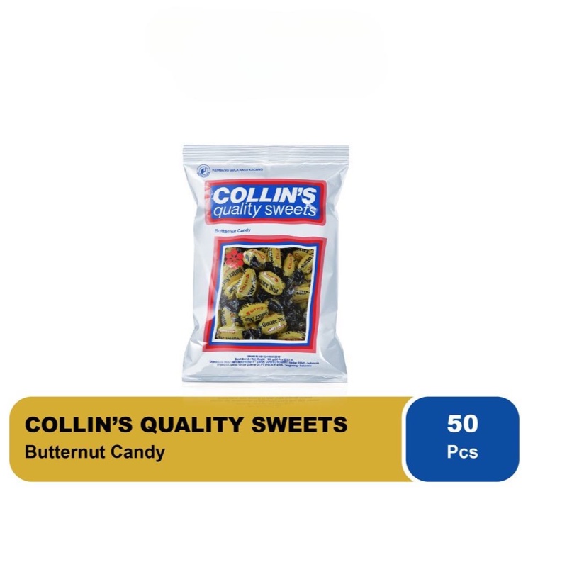 

Permen Collins Butternut 160 gr - Collin's Butternut Candy - isi 50 pc by jadoel_snack