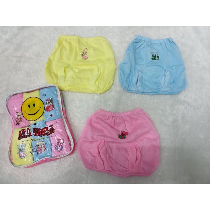 Ana Smile Bag Ransel Celana Pop/Kodok Bayi New Born Isi 12pcs