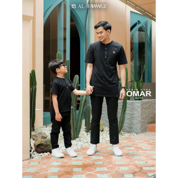 OMAR KURTA Kaos (bisa couple) by AL FAWWAZ
