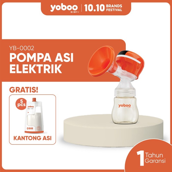 Yoboo Alat Pompa Asi Elektrik Otomatis/Single Electric Breast Pump