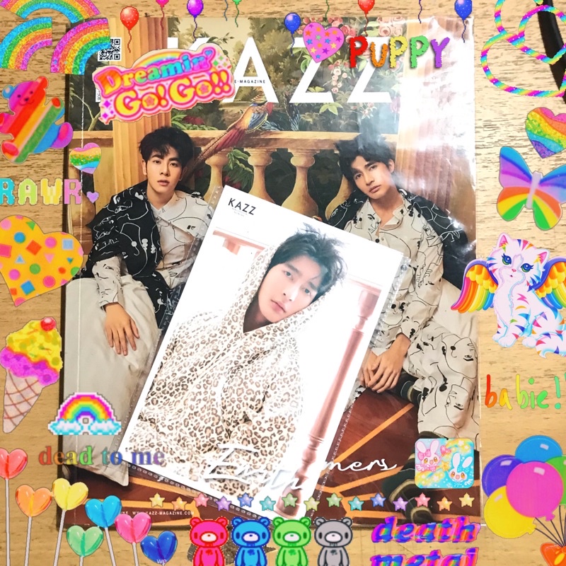 Majalah Kazz Magazine EarthMix Postcard Earth