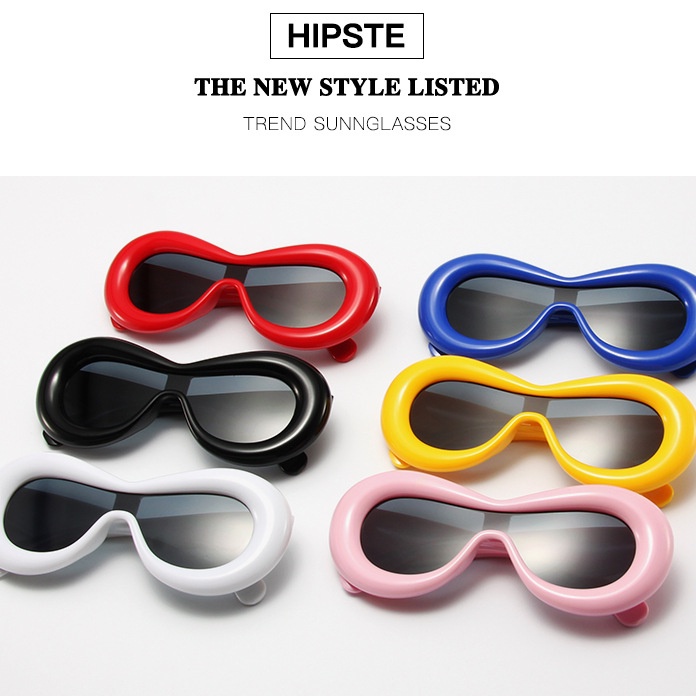 Aesthetic Shades Sunglasses UV400 Untuk Wanita/Pria Eyeglasses Colour