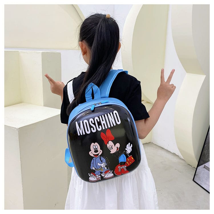 [Juallaris.id]Tas Ransel Backpack Mickey Dan Minnie  yang lucu dan imut / Cute Kids Dino Back Pack / Yang tampilan depan kokoh anti Air