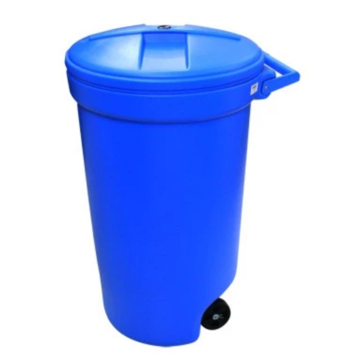 TEMPAT SAMPAH 120 LITER TONG SAMPAH RODA MASPION DUSTBIN WITH WHEEL 120L B T335