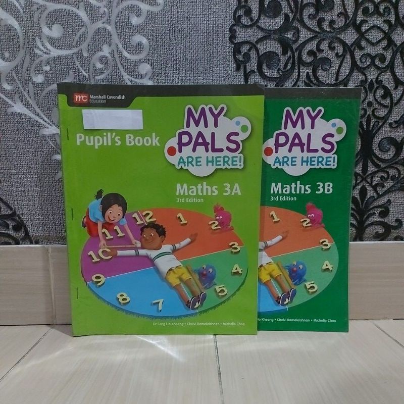 Jual My Pals Are Here Math Pupils Book A B Second Hrg Buku