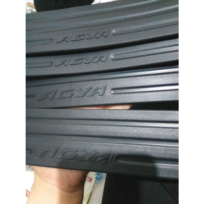 Sill Plate Sill Plate Door Agya / Sillplate Samping Agya - Aksesoris Toyota Agya
