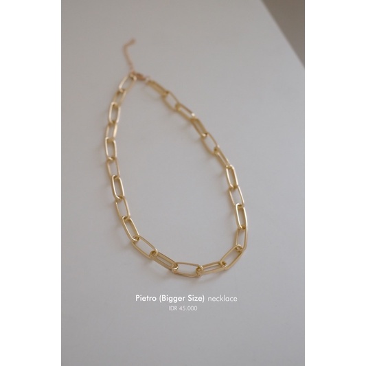 Ark.co - Pietro chain necklace kalung rantai minimalis