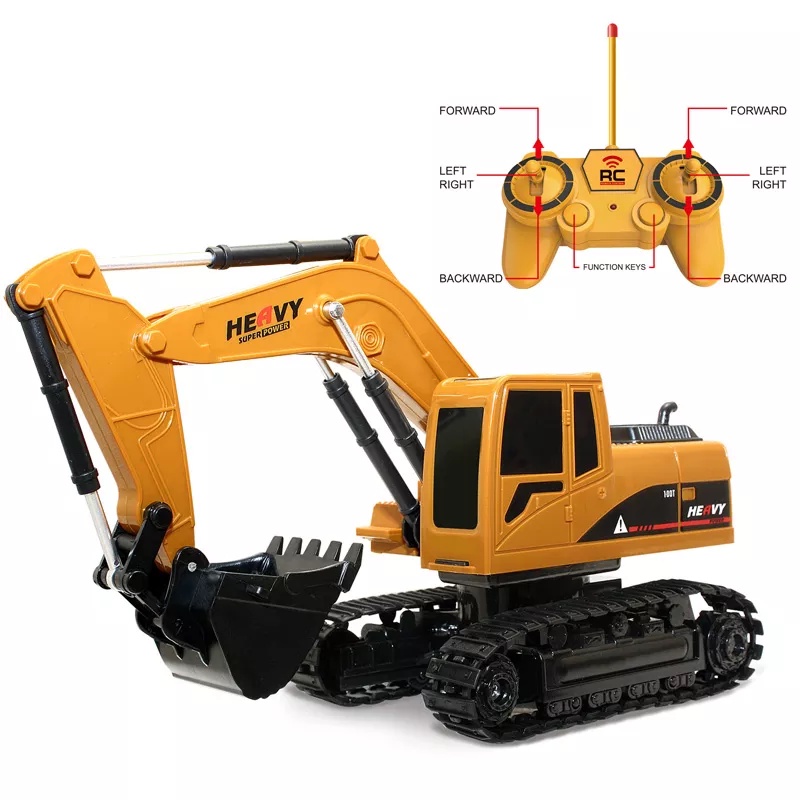 Mobil Beko Excavator Remote Control Rc Truck Car Construction exkavator kobelco Baterai Cas