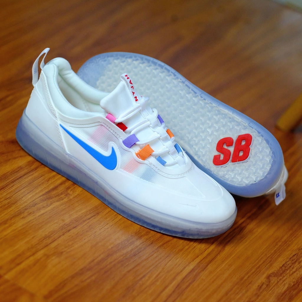 NIKE SB NYJAH FREE 2 WHITE COAST | ORIGINAL SNEAKERS | SEPATU PRIA WANITA ORIGINAL 100% | NIKE SB OR