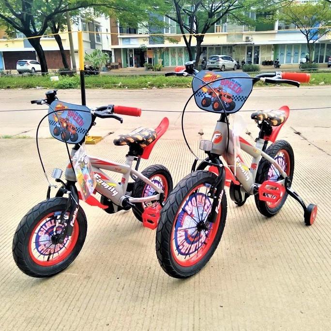 Sepeda Family Anak Bmx 12 16 Inch Blaze Ys 101 Ban Besar 3.0 Monster #Original