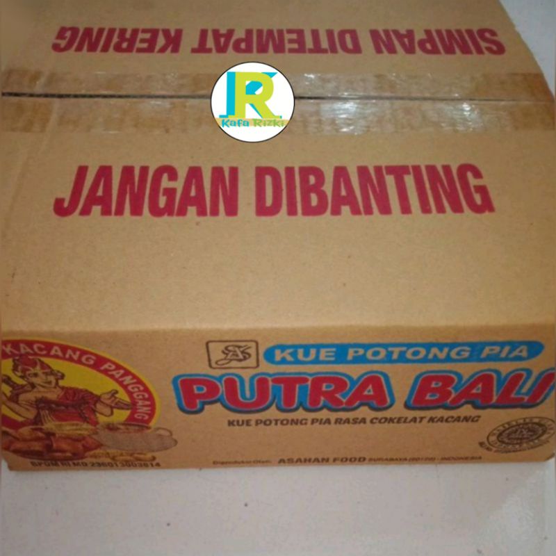 

PIA KUE KACANG PUTRA BALI SNACK JADUL RASA COKELAT PANGGANG 1 DUS NETTO 10 PCS