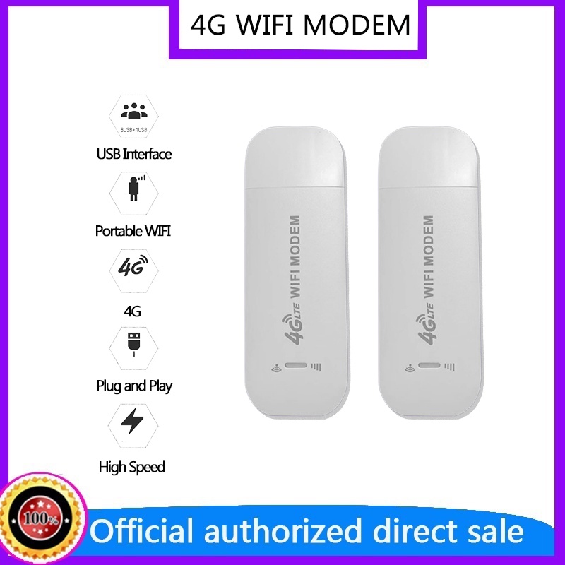 Modem WIFI 4g Portable Unlock Hingga 150 Mbps Modem Mifi 4G LTE WIFI Modem Travel USB Mobile WIFI 2.4 GHz MIFI HOTSPOT High Speed