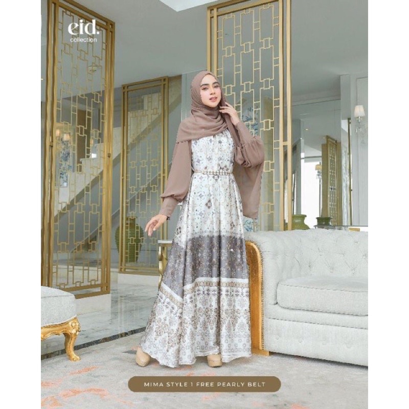 KAZAMI- KEMILAU FITRI BY KAZAMI STORE DRESS GAMIS VIRAL