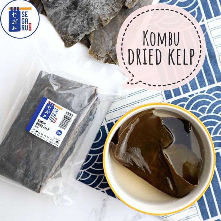 

Bayar Di Tempat✧➥ Kombu / Konbu / Dried Kelp Dashi / Rumput Laut Kering 50 gr C91 ➥