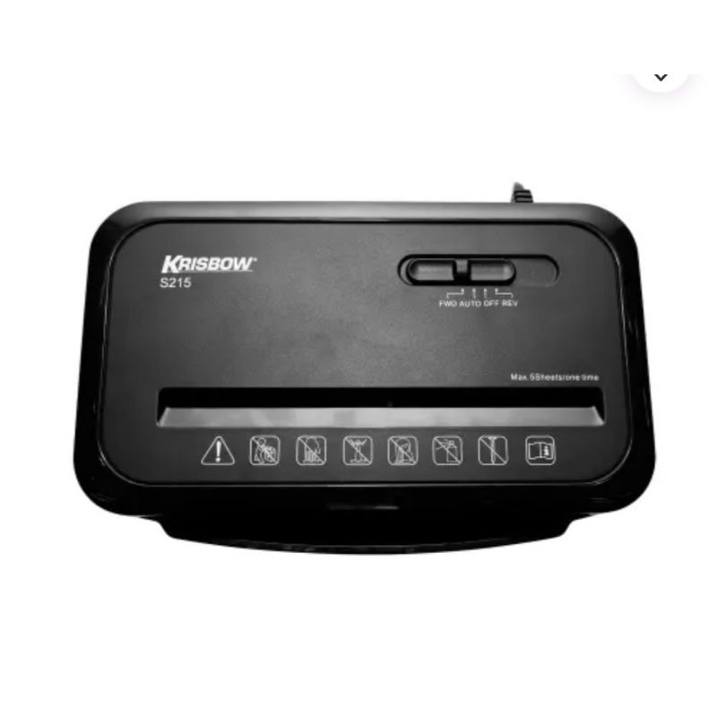 papper shredder krisbow mesin penghancur kertas dokumen KRISBOW S215