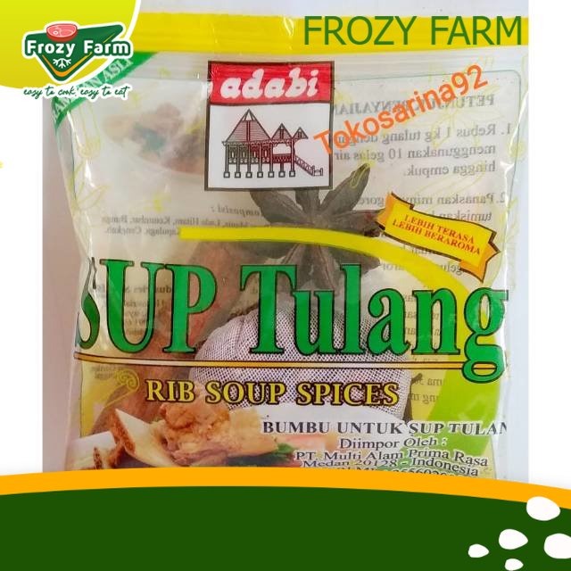 

Bumbu Sup tulang Adabi | Frozy Farm