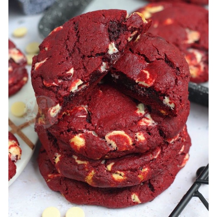 

Premix Red Velvet Cookies - Tepung Kue Kering