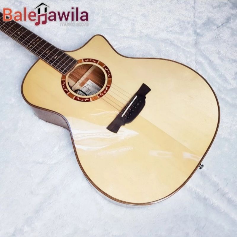 Gitar Akustik Elektrik CRAFTER STG G-16CE Pro Solid Brand Korea