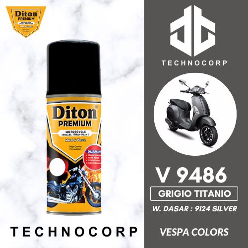 

CAT DITON PREMIUM V 9486 GRIGIO TITANIO / VESPA GREY METALLIC
