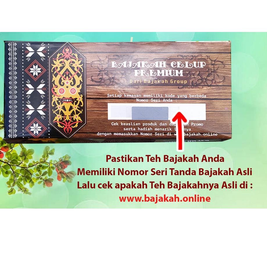 

WOW MURAH Teh celup Akar Bajakah Premium Asli Kalimantan Kayu Bajakah - 20 Sachet**
