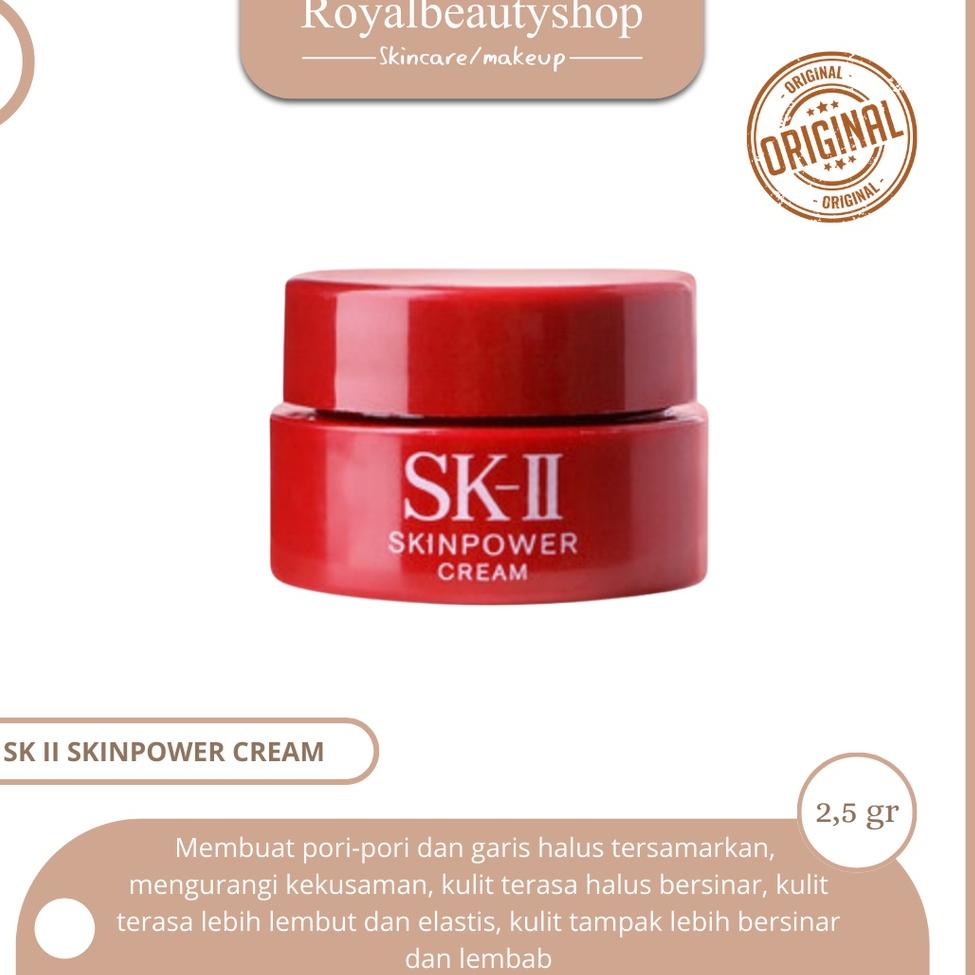 TERBARU ㊋ SKII SK-II R.N.A Power Cream 2.5gr / SKII RNA Cream 2.5gr / Radical new age cream 2,5 gr / Rskin power cream 2,5 gr X✯