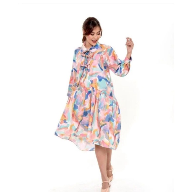 PRELOVED Oceana Dress Pink by Nadjani