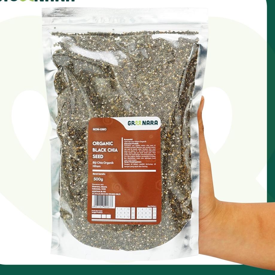 

TERLARIS BRANDS FESTIVAL Organic Black Chia Seed 500gr / Chiaseed Hitam Organik grosir