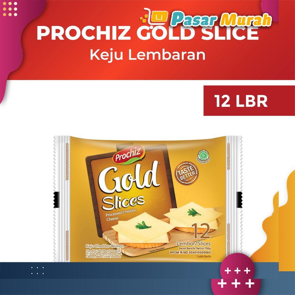 

PROCHIZ Gold Keju Slice 12 slice | Pasar Murah Medan