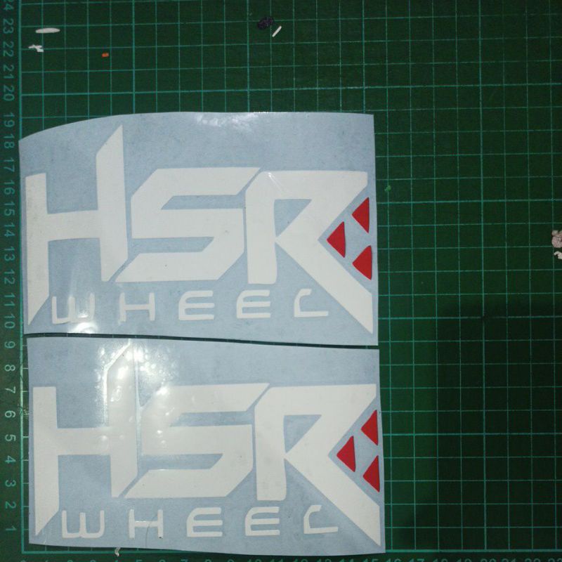 Stiker Cutting HSR WHEEL