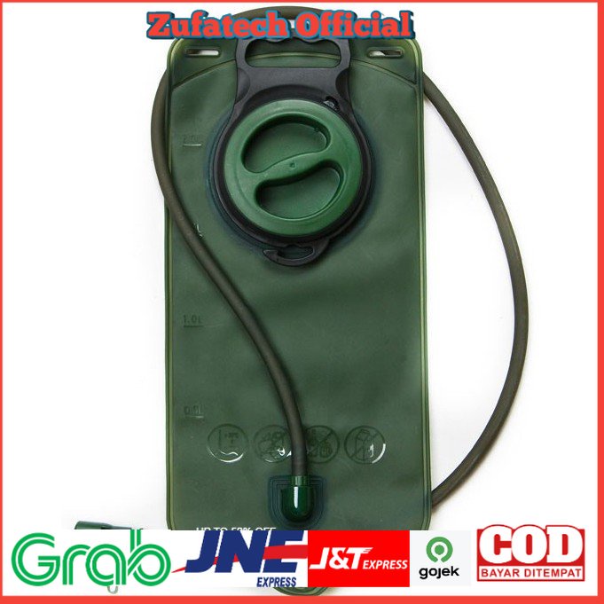 Kantung Air Minum Outdoor TPU Water Bag 2L - Green