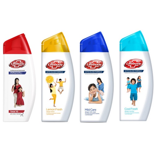 Lifebuoy 100ml botol (sabun mandi cair)